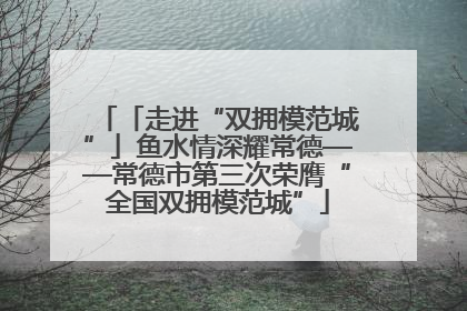 「走进“双拥模范城”」鱼水情深耀常德——常德市第三次荣膺“全国双拥模范城”