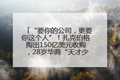“要你的公司，更要你这个人”！扎克伯格掏出150亿美元收购，28岁华裔“天才少年”刷屏，他19岁就从MIT辍学创业