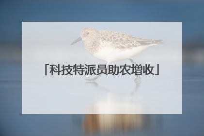 科技特派员助农增收