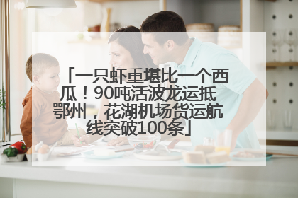 一只虾重堪比一个西瓜！90吨活波龙运抵鄂州，花湖机场货运航线突破100条