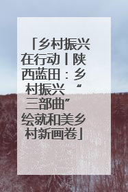 乡村振兴在行动丨陕西蓝田：乡村振兴 “三部曲” 绘就和美乡村新画卷