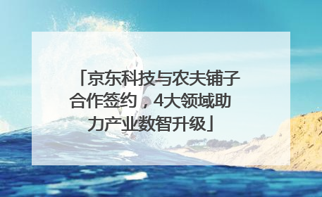 京东科技与农夫铺子合作签约，4大领域助力产业数智升级
