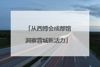 从西博会成都馆洞察蓉城新活力