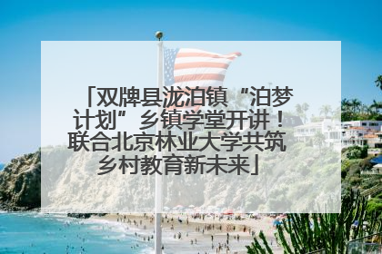双牌县泷泊镇“泊梦计划”乡镇学堂开讲！联合北京林业大学共筑乡村教育新未来