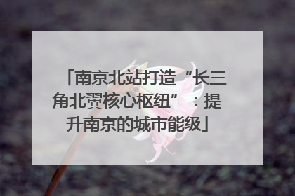 南京北站打造“长三角北翼核心枢纽”：提升南京的城市能级