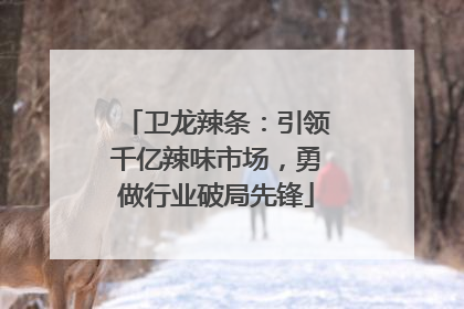卫龙辣条：引领千亿辣味市场，勇做行业破局先锋