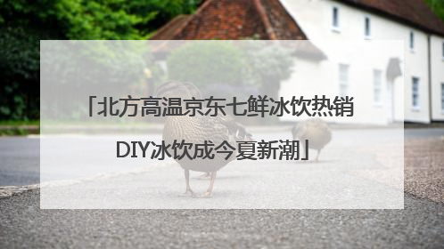 北方高温京东七鲜冰饮热销 DIY冰饮成今夏新潮