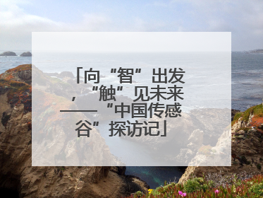 向“智”出发，“触”见未来——“中国传感谷”探访记