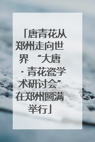 唐青花从郑州走向世界 “大唐・青花瓷学术研讨会”在郑州圆满举行
