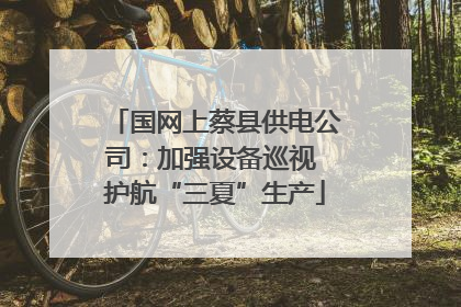 国网上蔡县供电公司：加强设备巡视 护航“三夏”生产