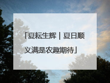 夏耘生辉｜夏日顺义满是农趣期待