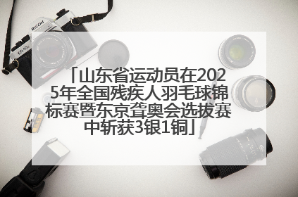 山东省运动员在2025年全国残疾人羽毛球锦标赛暨东京聋奥会选拔赛中斩获3银1铜