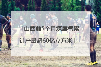 山西前5个月煤层气累计产量超60亿立方米