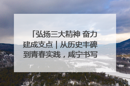 弘扬三大精神 奋力建成支点｜从历史丰碑到青春实践，咸宁书写精神传承新篇章