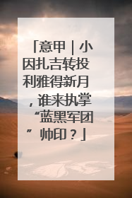 意甲｜小因扎吉转投利雅得新月，谁来执掌“蓝黑军团”帅印？