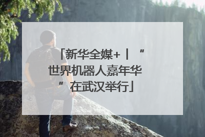 新华全媒+丨“世界机器人嘉年华”在武汉举行