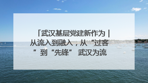 武汉基层党建新作为｜从流入到融入，从“过客”到“先锋” 武汉为流动党员筑起温暖之家