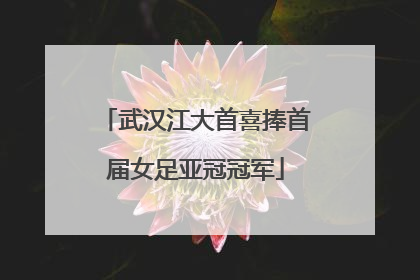 武汉江大首喜捧首届女足亚冠冠军