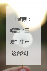 武陟：唱活“三夏”生产这台戏