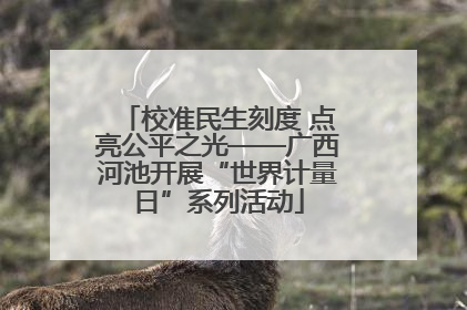 校准民生刻度 点亮公平之光——广西河池开展“世界计量日”系列活动