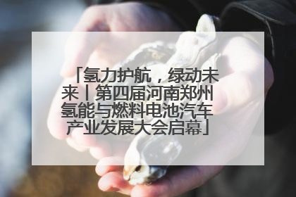 氢力护航，绿动未来丨第四届河南郑州氢能与燃料电池汽车产业发展大会启幕