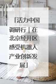 活力中国调研行｜在北京经开区感受机器人产业创新发展