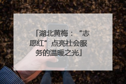 湖北黄梅：“志愿红”点亮社会服务的温暖之光