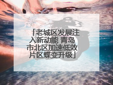 老城区发展注入新动能 青岛市北区加速低效片区蝶变升级