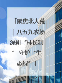 聚焦北大荒｜八五九农场深耕“林长制” 守护“生态绿”