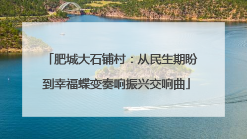 肥城大石铺村：从民生期盼到幸福蝶变奏响振兴交响曲