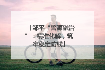 邹平“警源融治”：精准化解，筑牢稳定防线