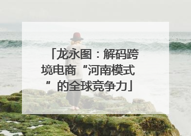 龙永图：解码跨境电商“河南模式”的全球竞争力