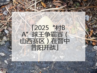 2025“村BA”球王争霸赛（山西赛区）在晋中昔阳开战
