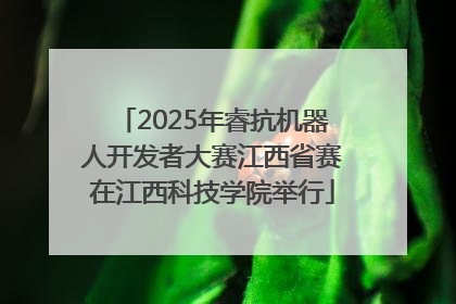 2025年睿抗机器人开发者大赛江西省赛在江西科技学院举行